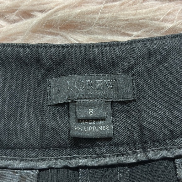 J. Crew Collection Curator Black Pants sz 8 - Picture 8 of 10